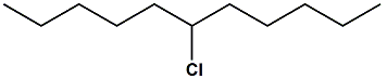 Chemical diagram for 6-Chloroundecane Cas # 20351-26-2